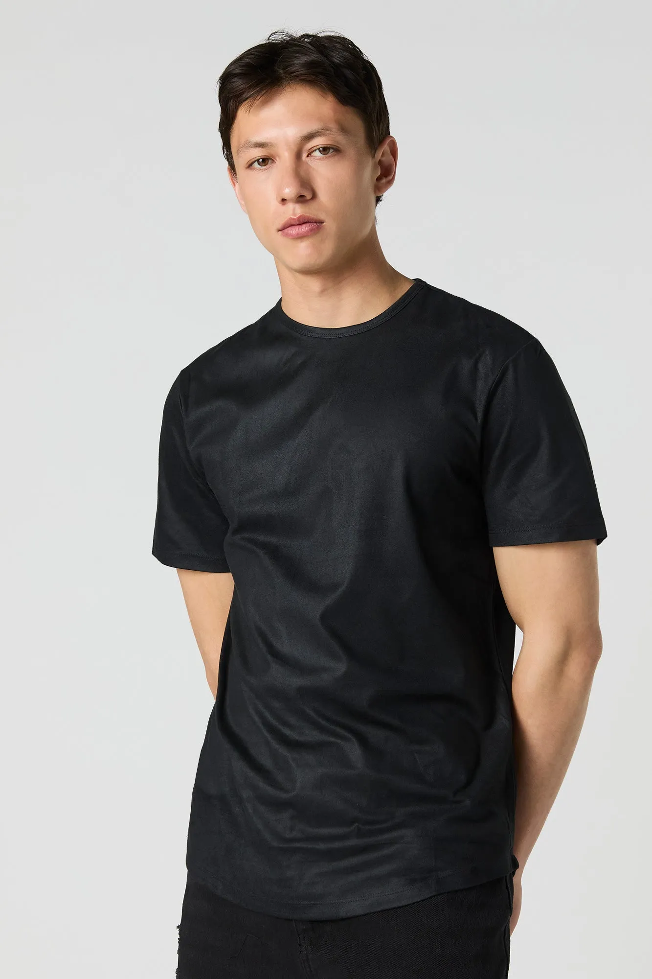 T-shirt orné de similisuède sold by Urban Planet product image thumbnail 4