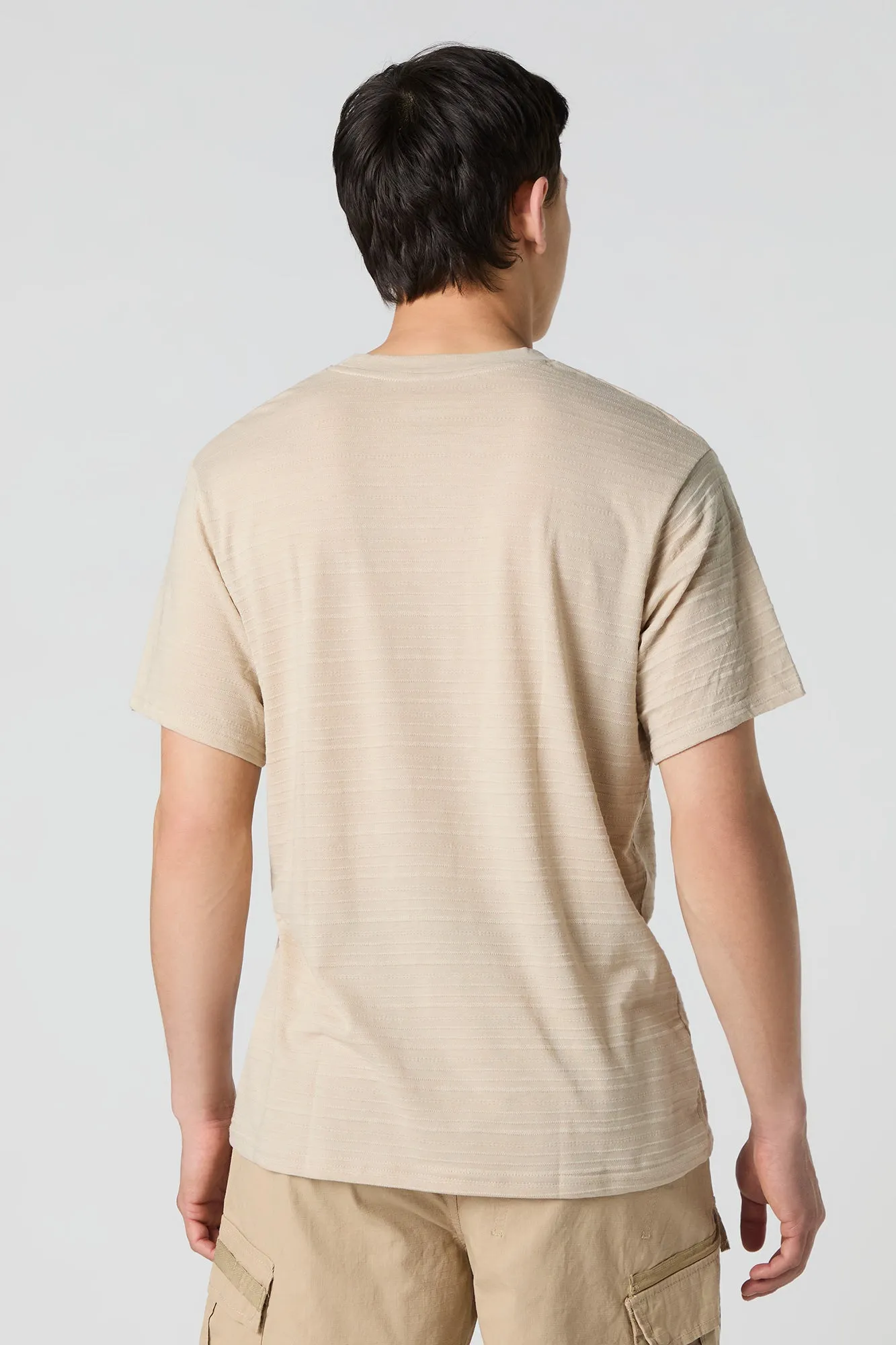 T-shirt texturé rayé sold by Urban Planet product image thumbnail 5