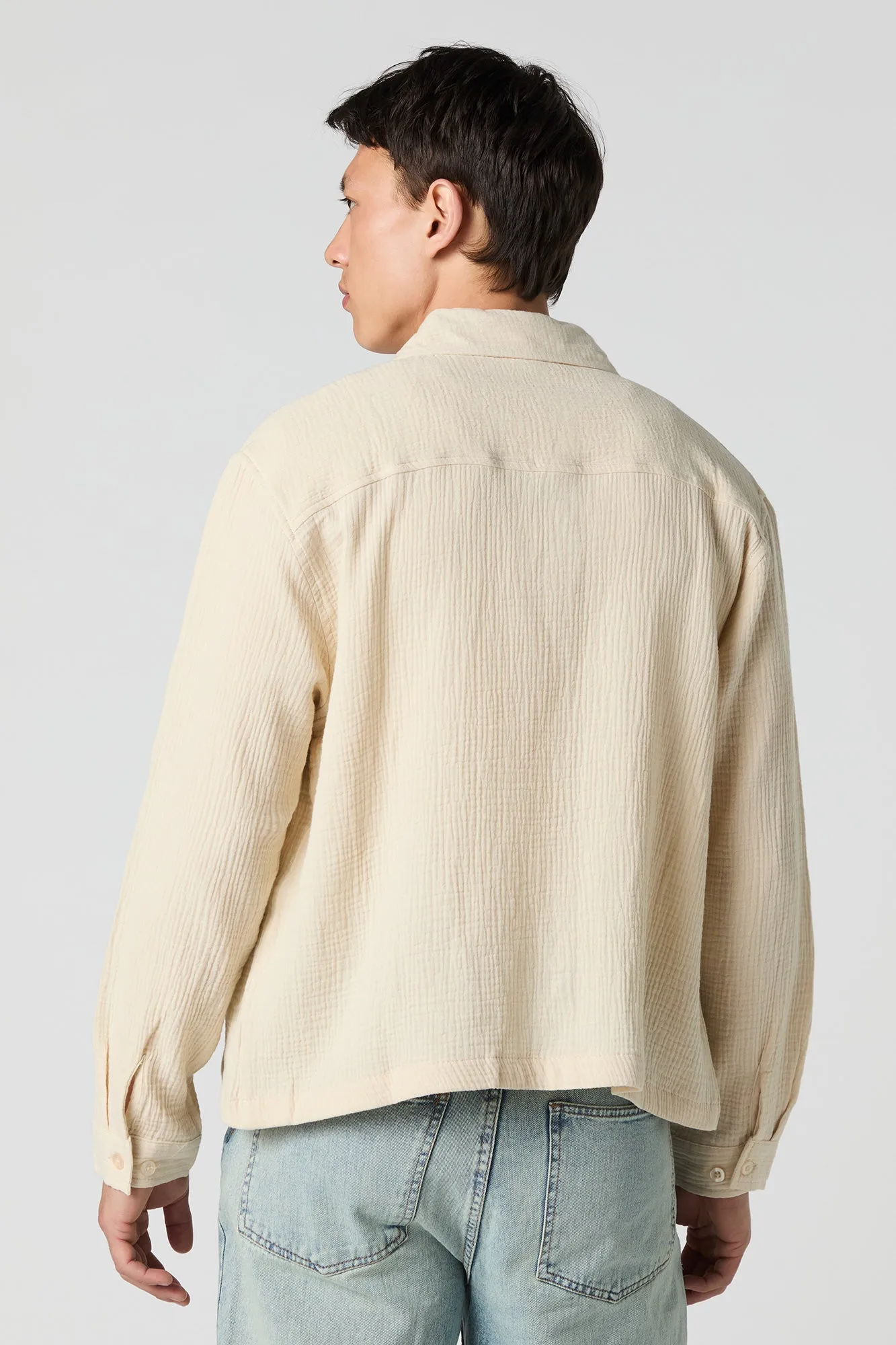 Collared Button-Up Top sold by Urban Planet product image thumbnail 5