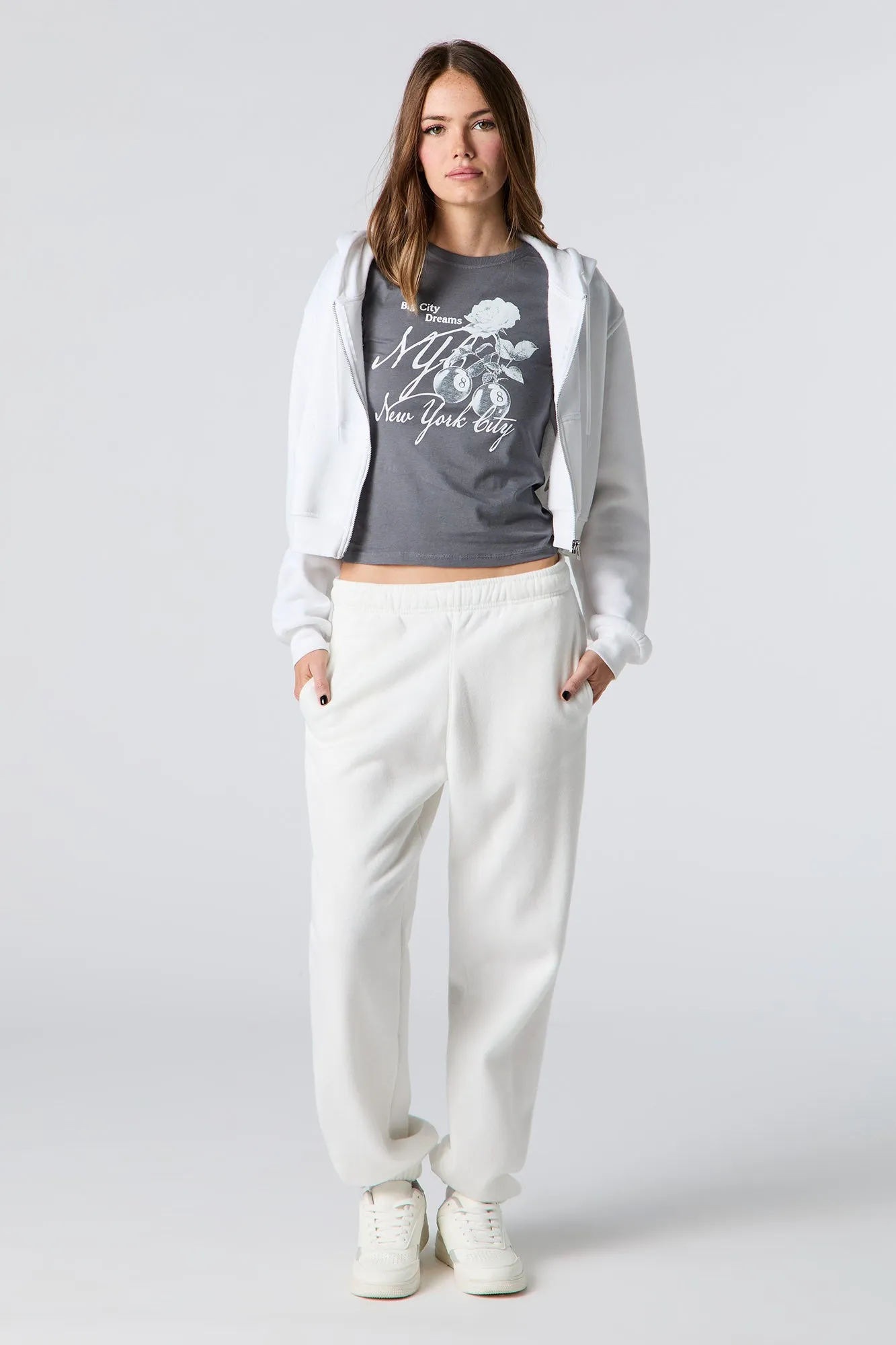 NYC Graphic Fitted T-Shirt sold by Urban Planet product image thumbnail 3