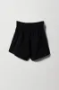 Girls Linen Smocked Waist Short sold by Urban Planet