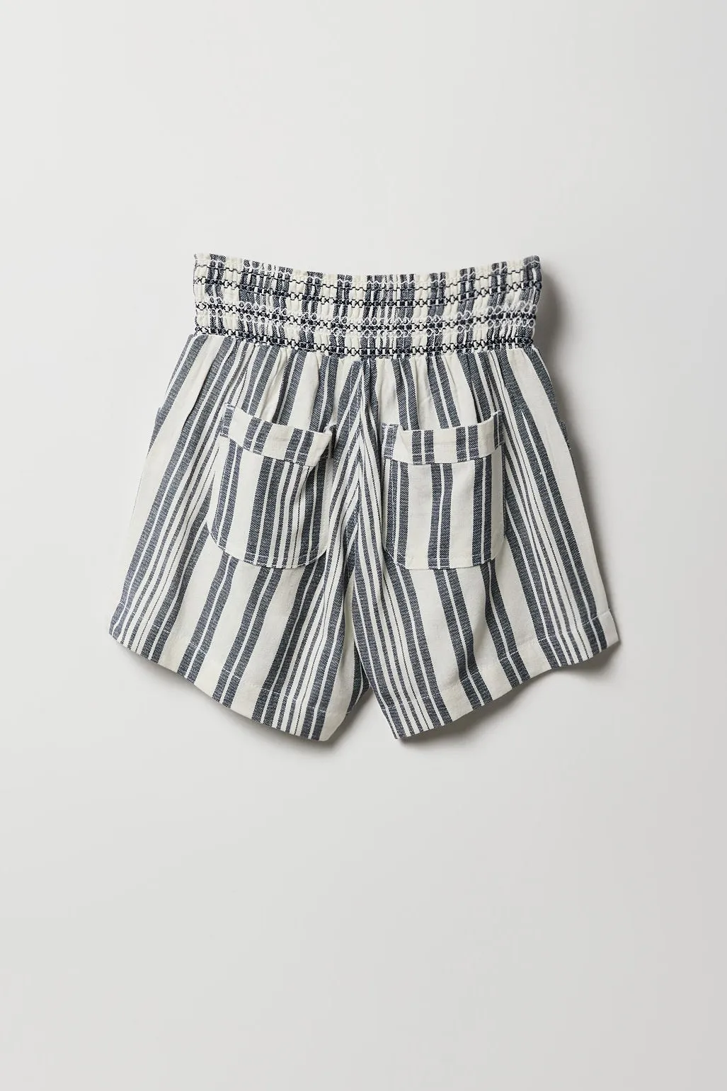 Short en lin à taille smockée pour fille sold by Urban Planet product image thumbnail 2