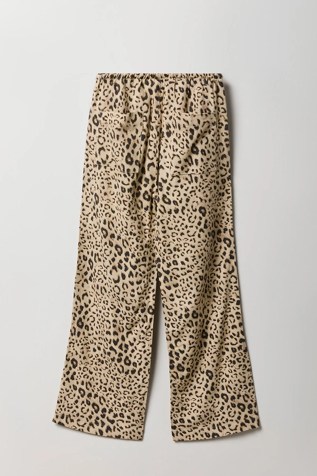 Girls Linen Drawstring Wide Leg Pant sold by Urban Planet product image thumbnail 2