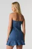 Minirobe tube en denim sold by Urban Planet