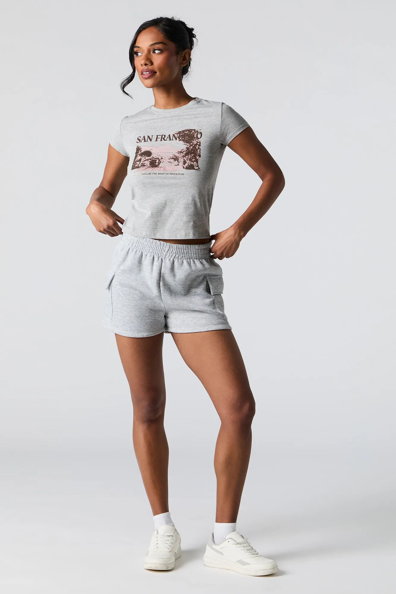San Francisco Graphic Fitted T-Shirt sold by Urban Planet product image thumbnail 3