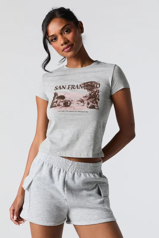 T-shirt ajusté à imprimé San Francisco sold by Urban Planet