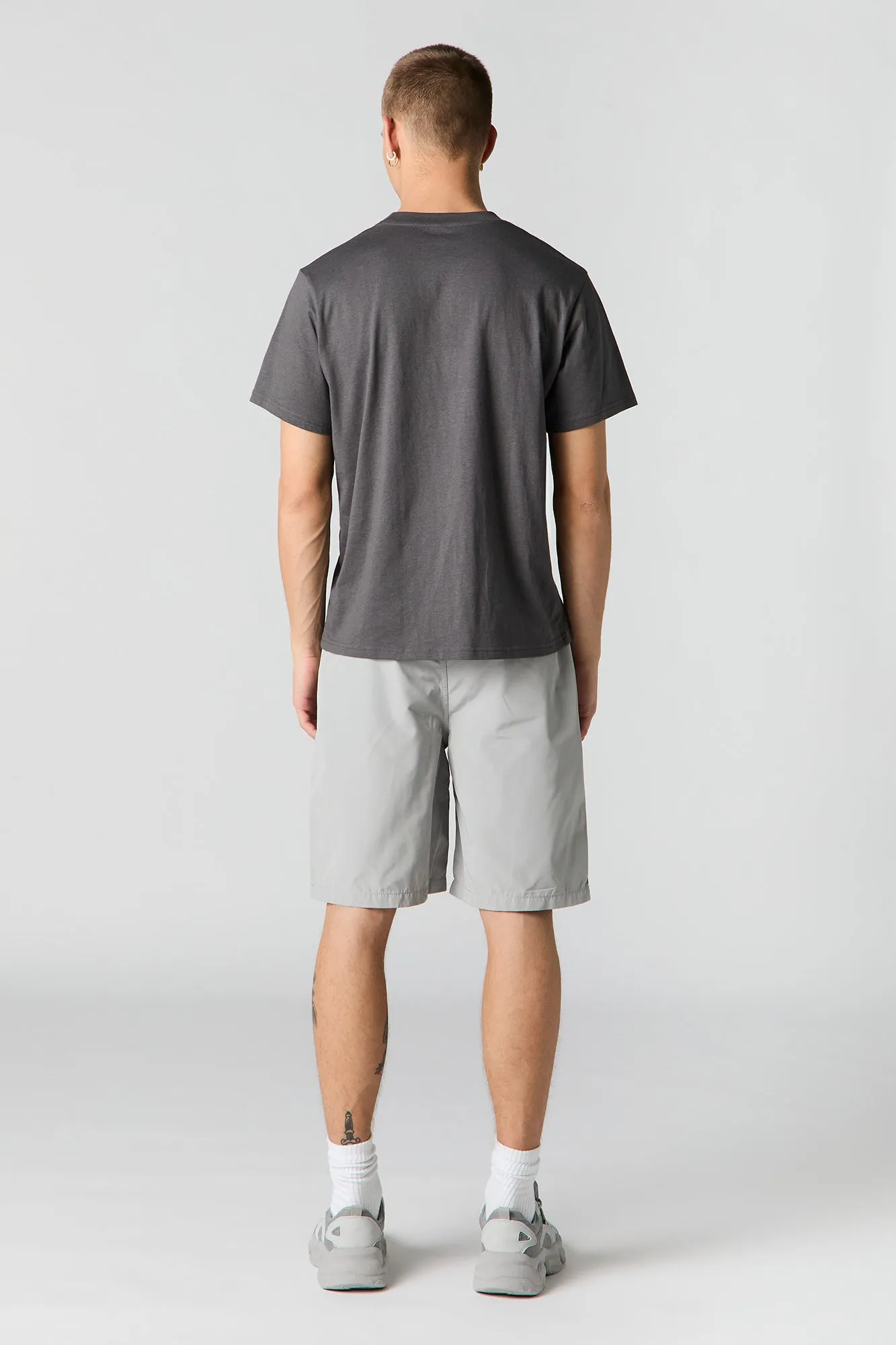 Zipper Pocket Drawstring Cargo Short sold by Urban Planet product image thumbnail 3