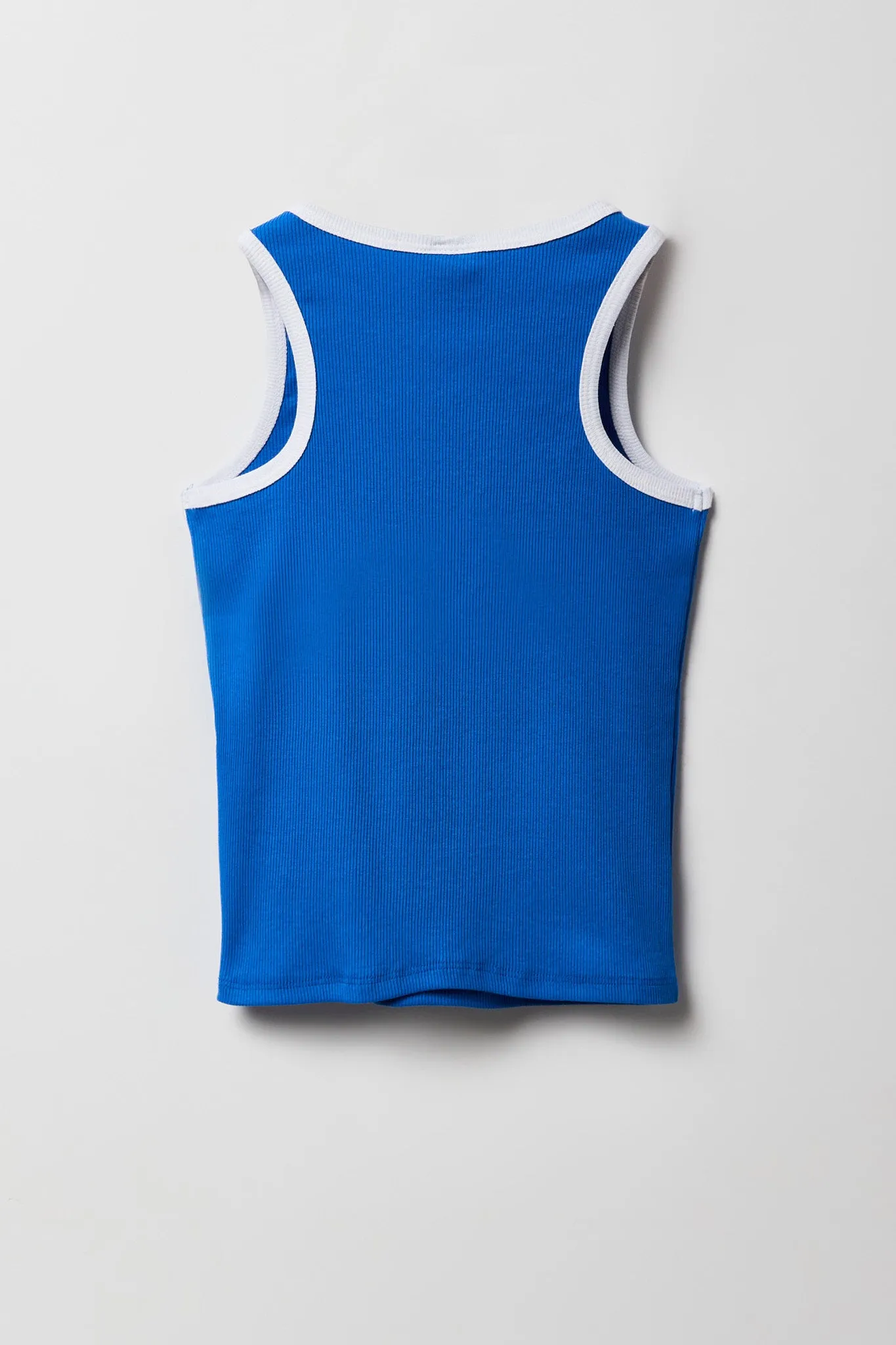 Girls Hello Kitty Embroidered Ribbed Tank sold by Urban Planet product image thumbnail 2