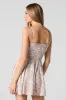 Smocked Dipped Waist Mini Romper sold by Urban Planet