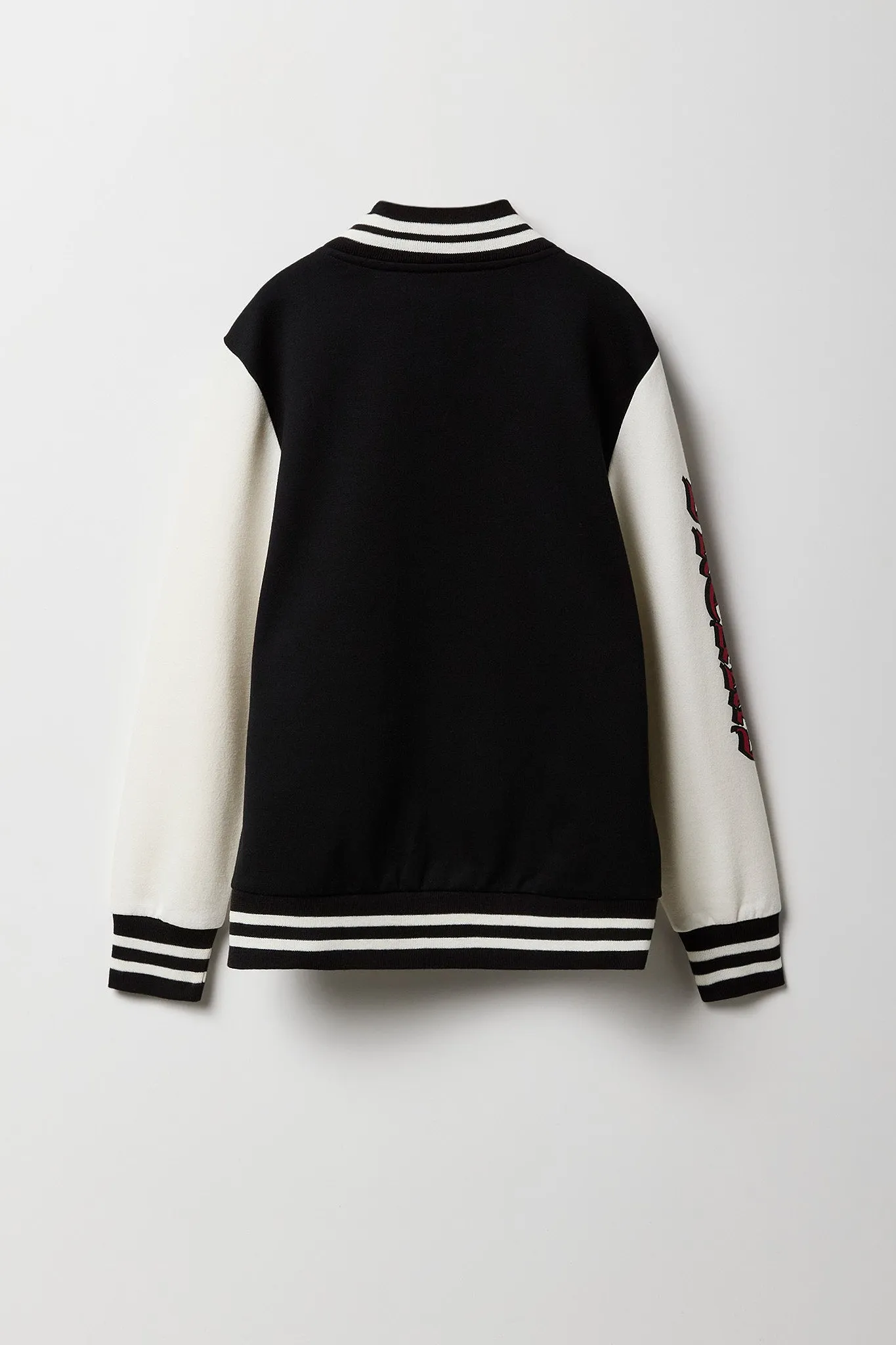 Blouson de style universitaire en molleton avec motif brodé pour enfants sold by Urban Planet product image thumbnail 2