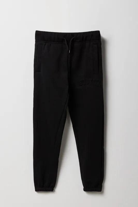Jogger en molleton à imprimé City embossé pour enfants sold by Urban Planet
