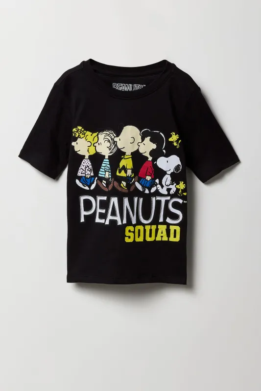 T-shirt à imprimé Peanuts Squad pour enfants sold by Urban Planet
