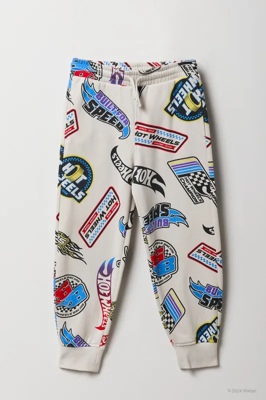 Jogger en molleton à imprimé Hot Wheels™ pour enfants sold by Urban Planet