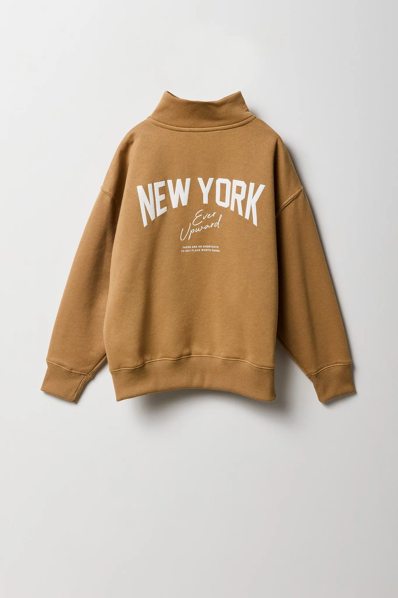 Chandail à imprimé West Coast avec quart de fermeture à glissière pour enfants sold by Urban Planet product image thumbnail 4