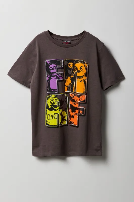 T-shirt à imprimé Five Nights at Freddy's pour enfants sold by Urban Planet