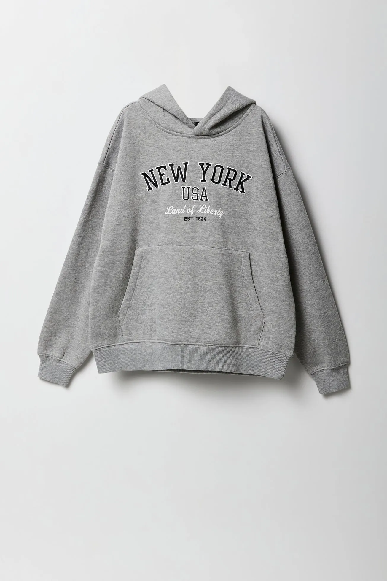 Haut à capuchon en molleton à imprimé Destination pour enfants sold by Urban Planet product image thumbnail 5