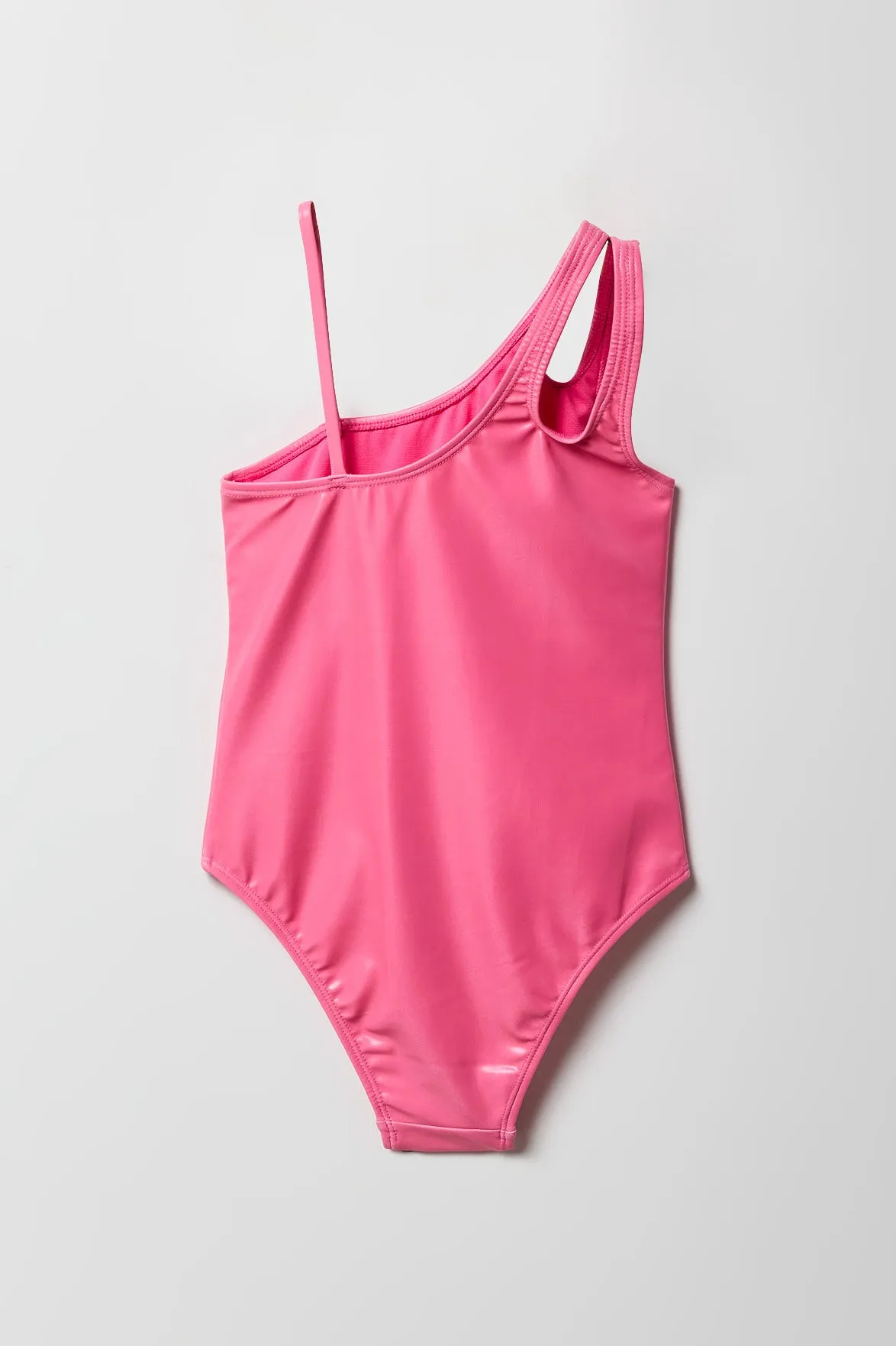 Maillot de bain une-pièce à épaule unique chatoyant pour fille sold by Urban Planet product image thumbnail 4