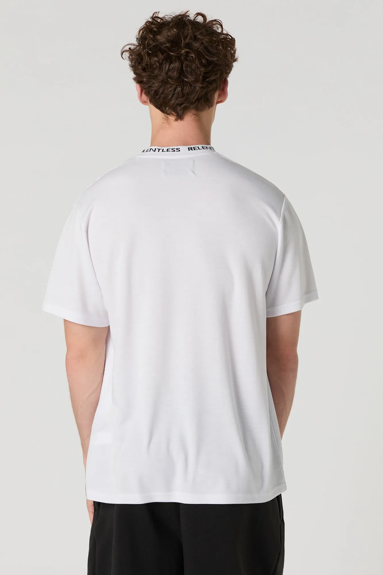 Relentless Jacquard Knit Textured T-Shirt sold by Urban Planet product image thumbnail 2