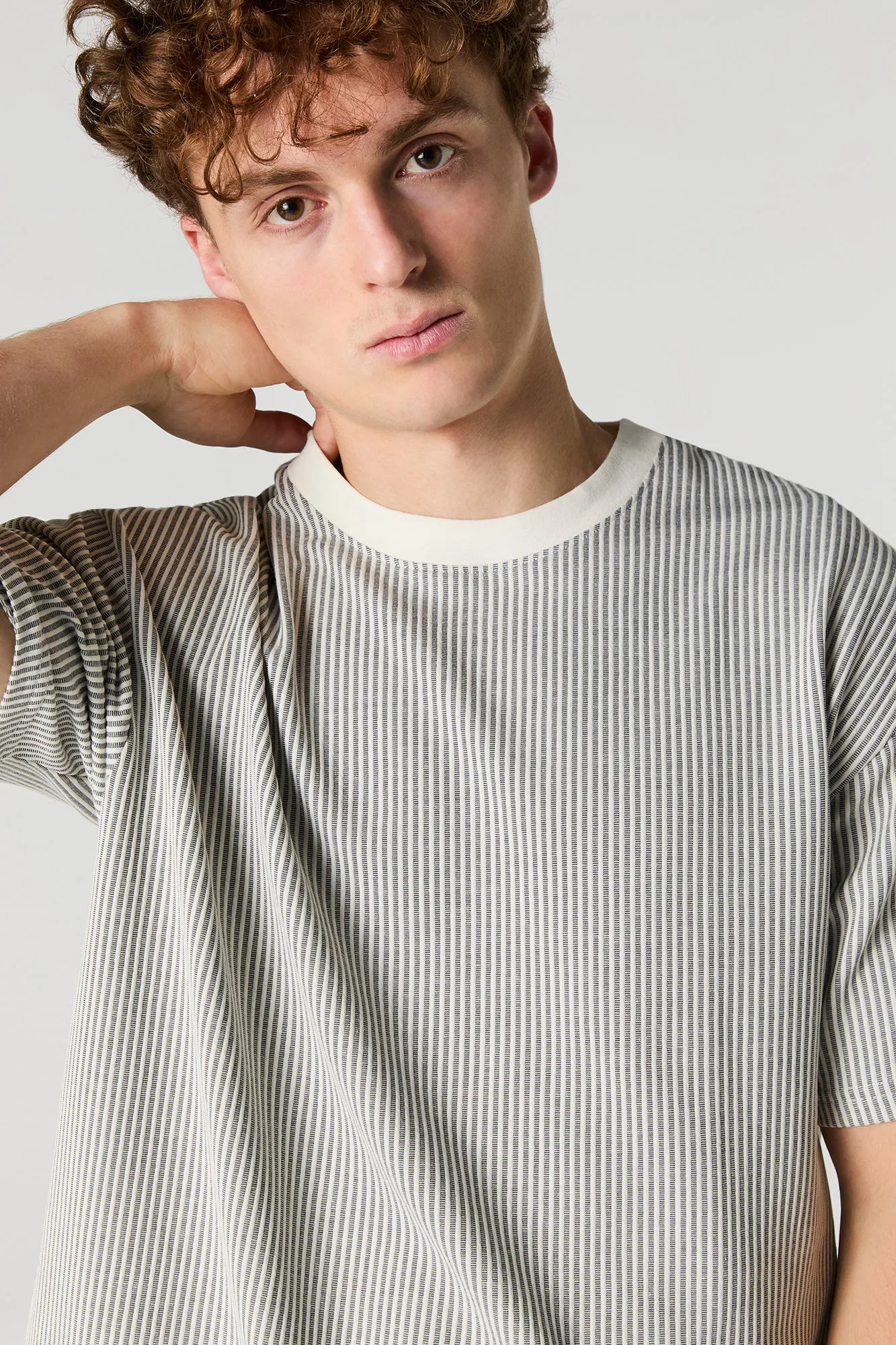 Knit Crewneck T-Shirt sold by Urban Planet