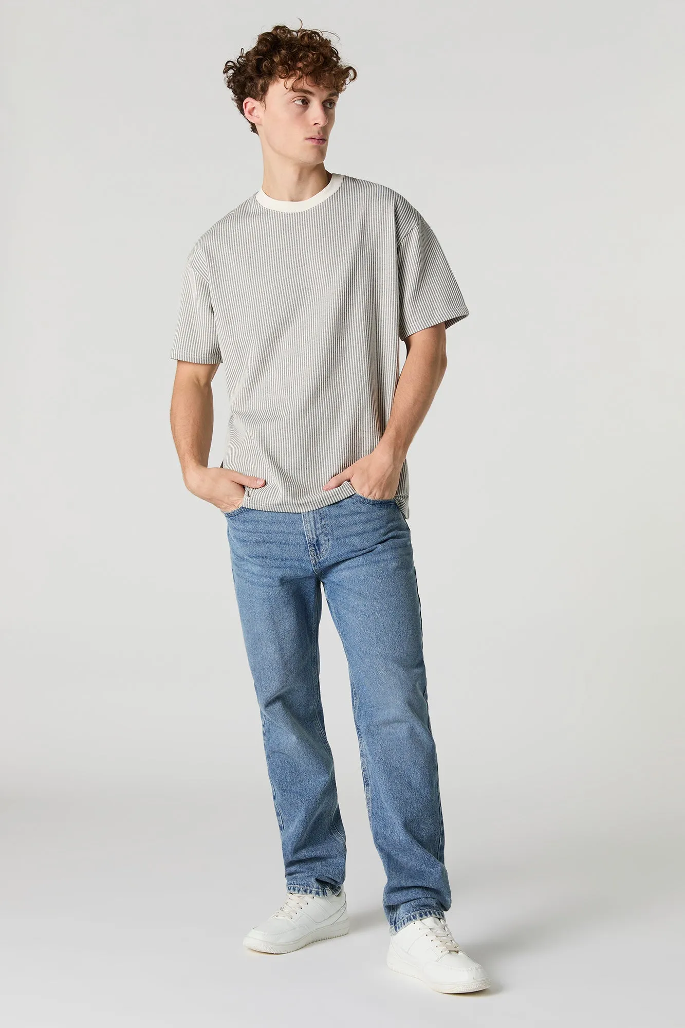 T-shirt ras du cou en tricot sold by Urban Planet product image thumbnail 3