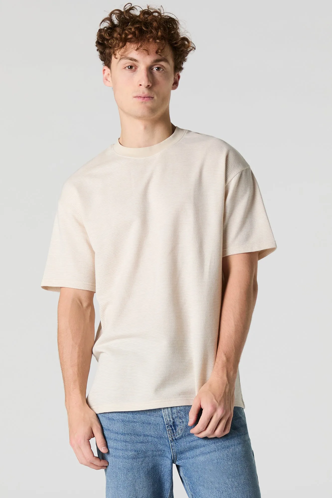 T-shirt ras du cou en tricot sold by Urban Planet product image thumbnail 5