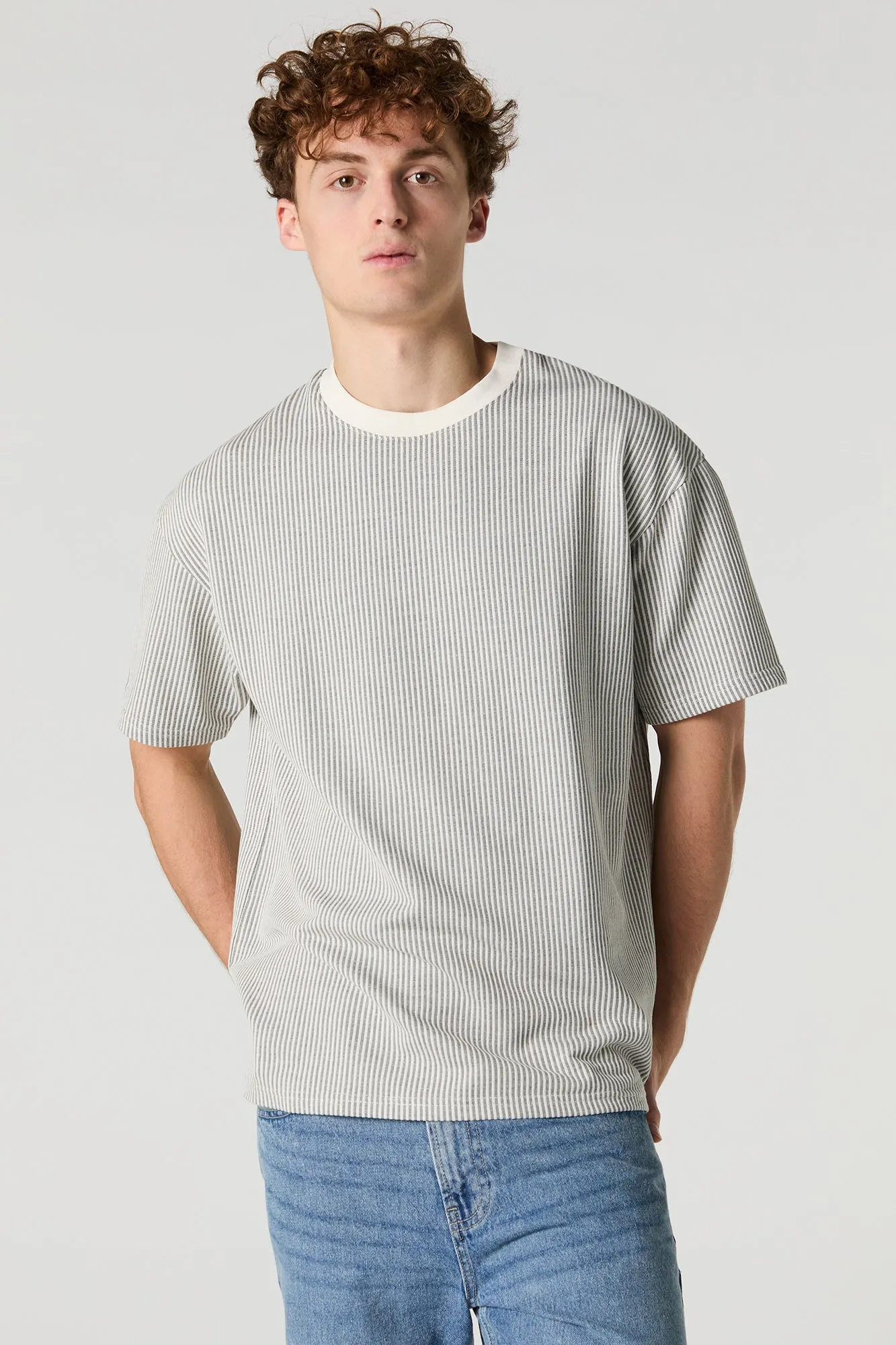 T-shirt ras du cou en tricot sold by Urban Planet product image thumbnail 4