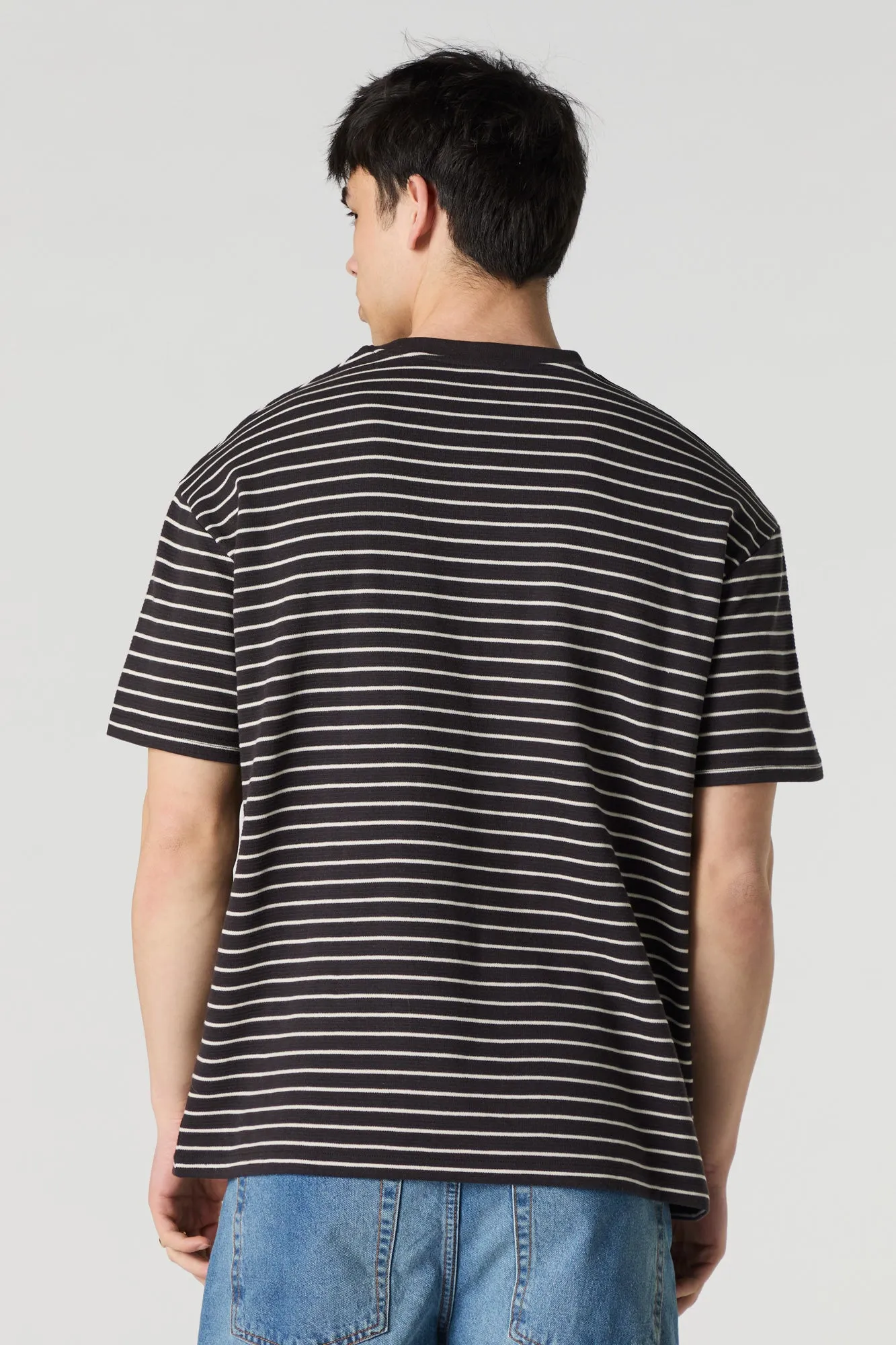 T-shirt ample rayé sold by Urban Planet product image thumbnail 2