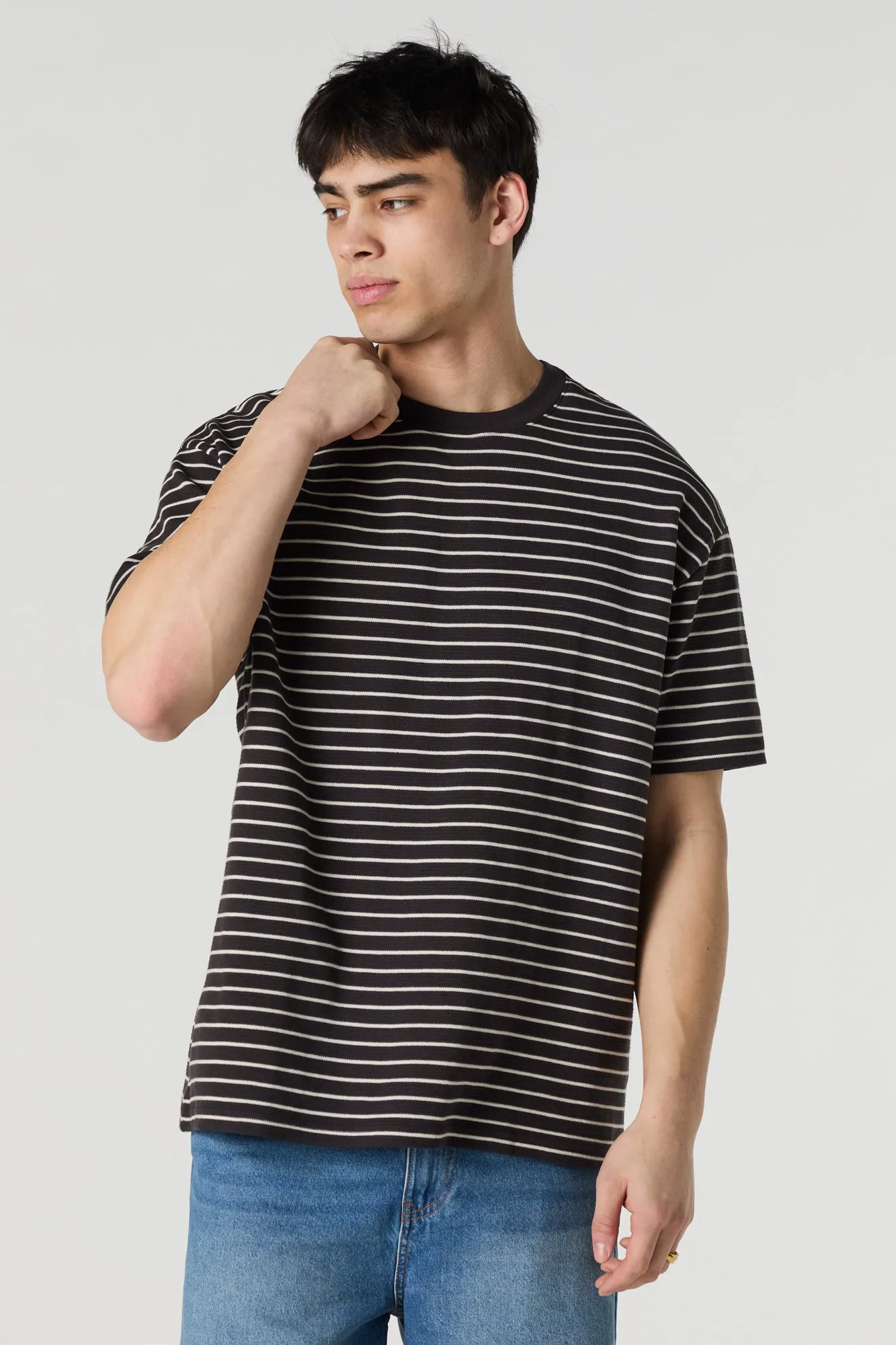 T-shirt ample rayé sold by Urban Planet