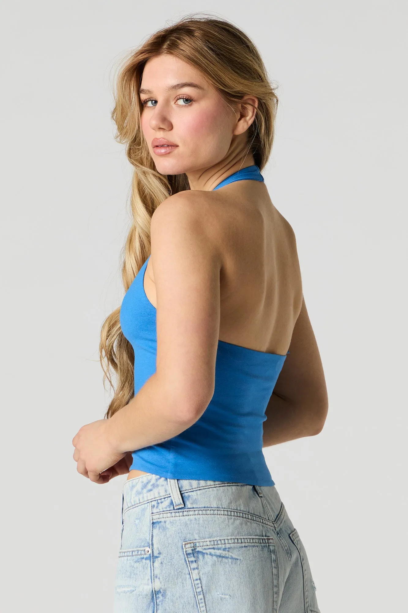 Haut bain-de-soleil uni sold by Urban Planet product image thumbnail 2