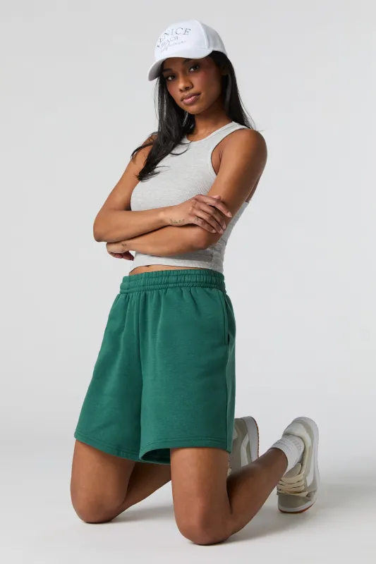 Fleece Longline Short sold by Urban Planet