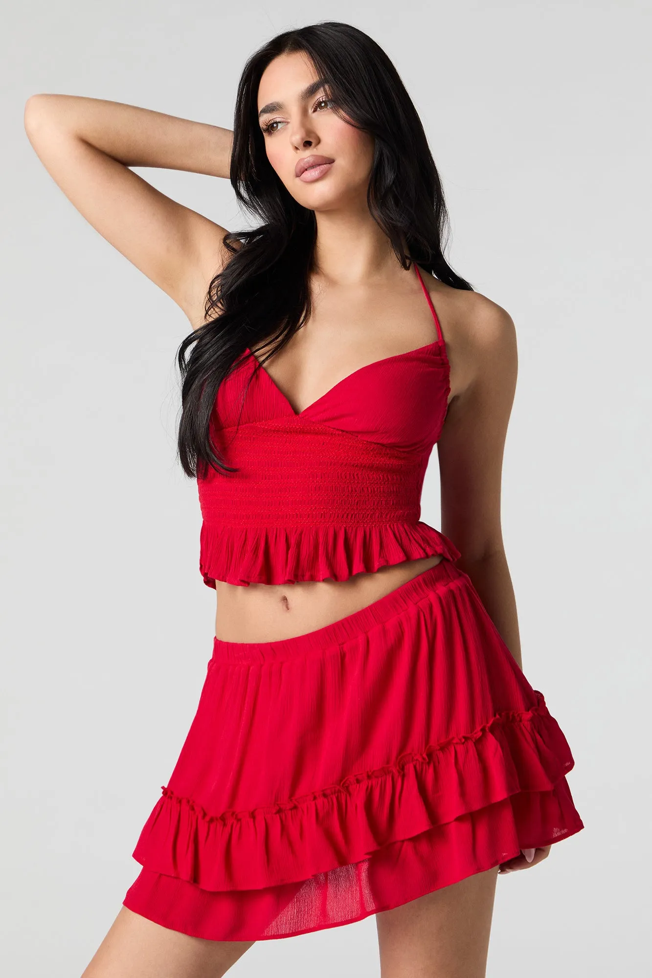 Tiered Mini Skirt sold by Urban Planet product image thumbnail 4