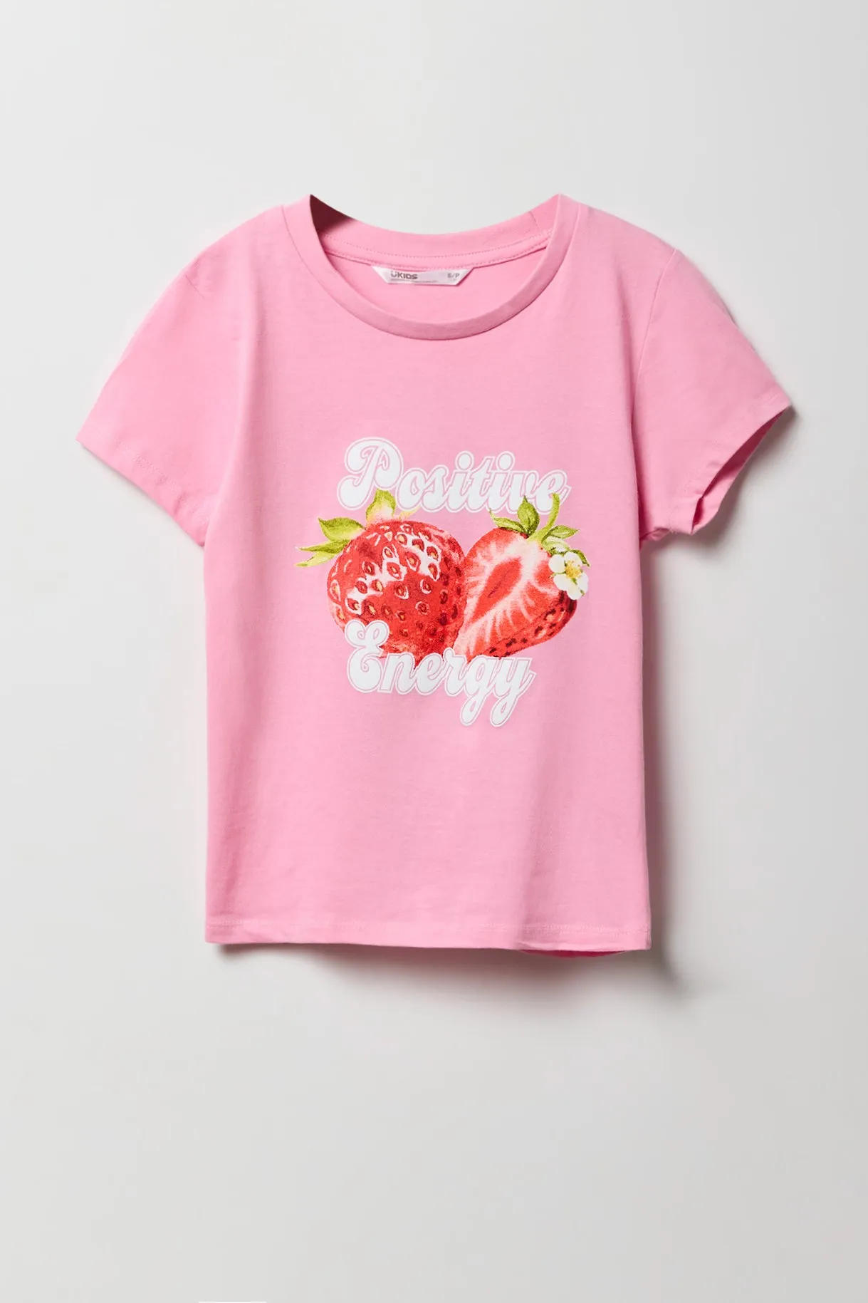 T-shirt à imprimé Positive Energy pour fille sold by Urban Planet