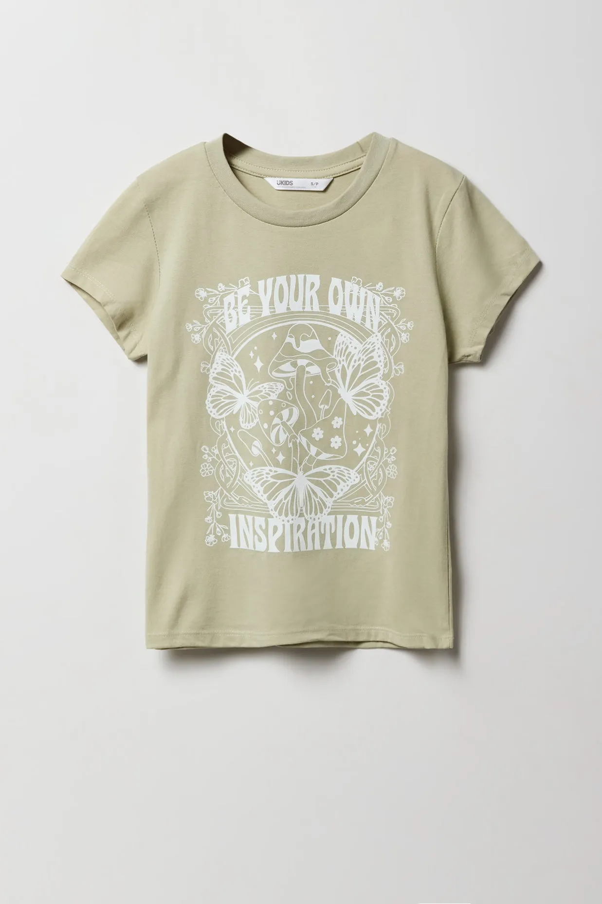 Girls Be Your Own Inspiration Graphic T-Shirt sold by Urban Planet