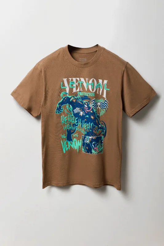T-shirt à imprimé Venom sold by Urban Planet