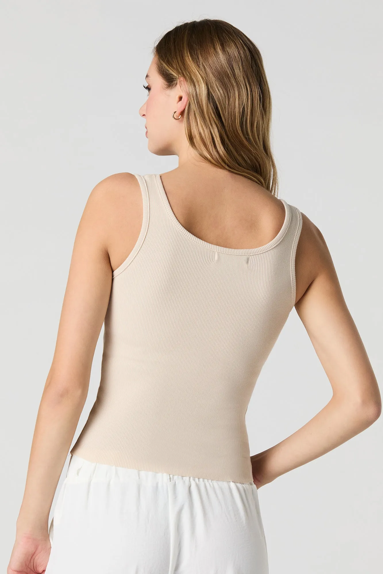 Débardeur côtelé à imprimé St. Tropez sold by Urban Planet product image thumbnail 2