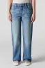 Medium Wash Slouchy Straight Leg Jean sold by Urban Planet
