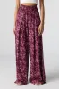 Smocked Waist Slit Palazzo Pant sold by Urban Planet