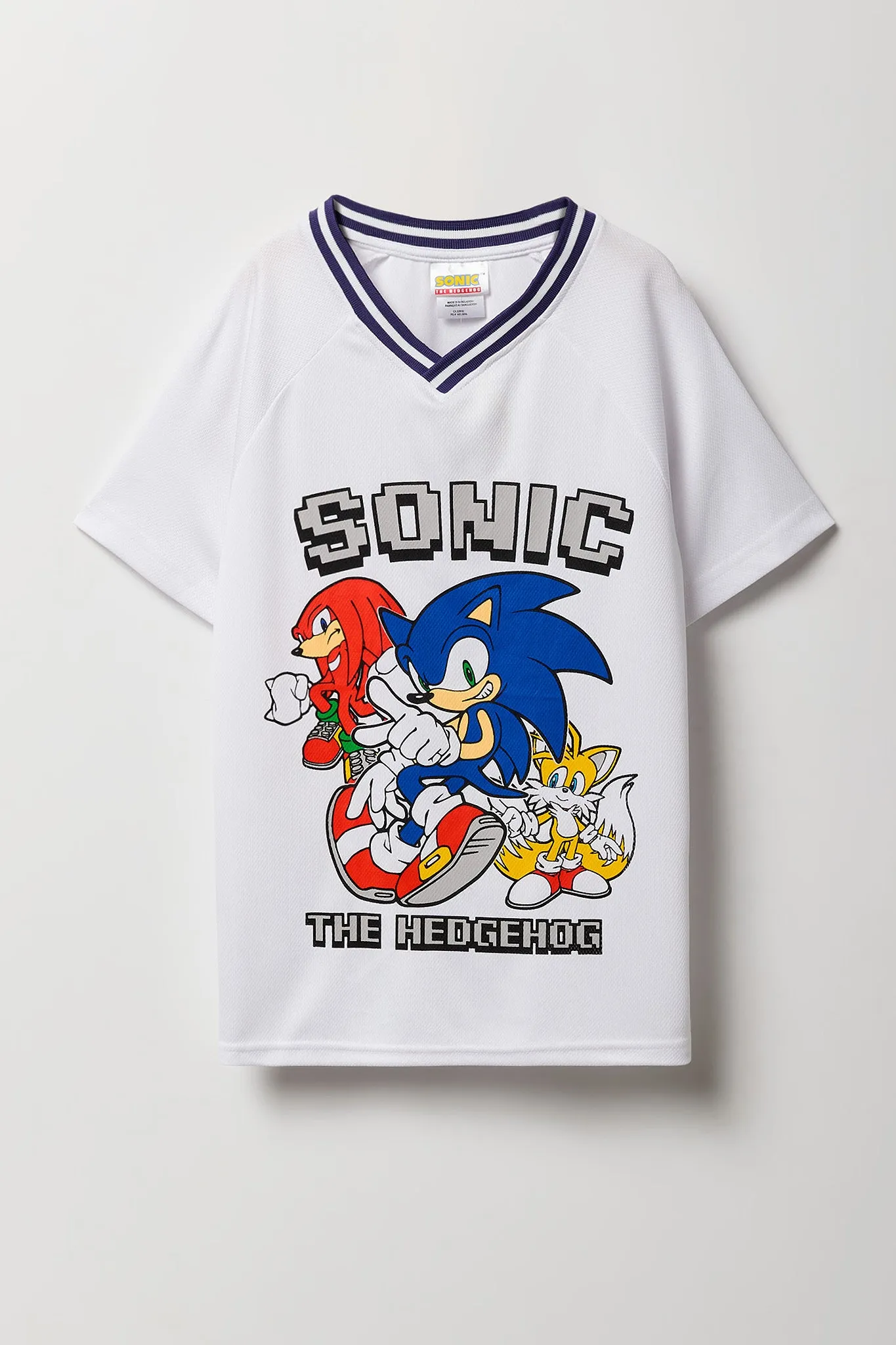 Jersey en filet à imprimé Sonic the Hedgehog pour garçon sold by Urban Planet product image thumbnail 3