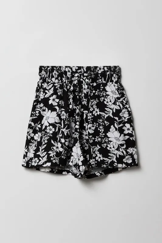 Girls Drawstring Flowy Short sold by Urban Planet