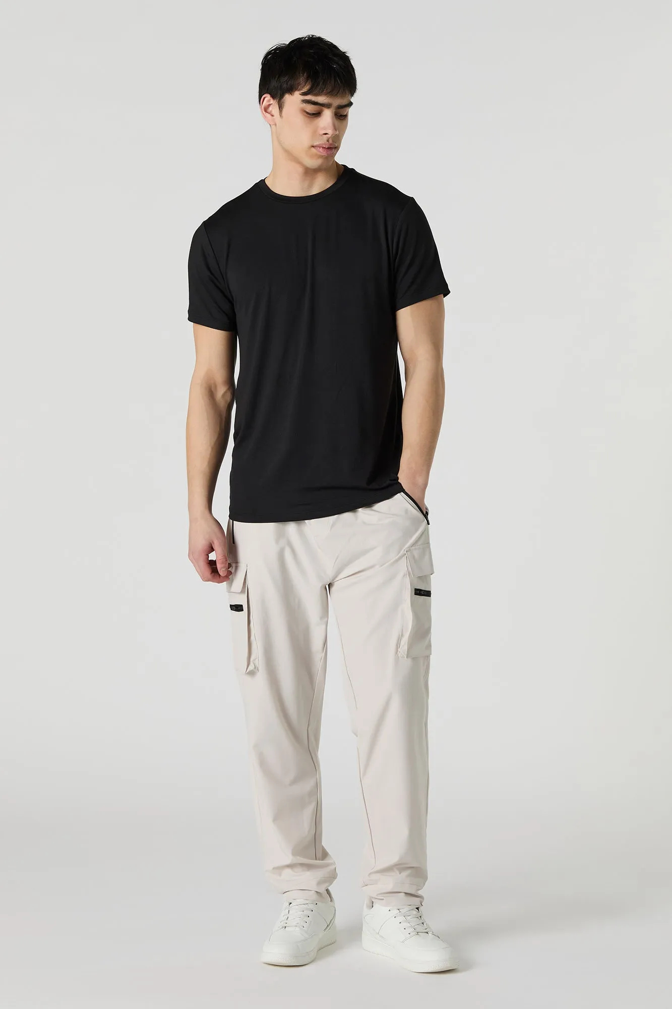 Active 4-Way-Stretch Drawstring Cargo Pant sold by Urban Planet product image thumbnail 2
