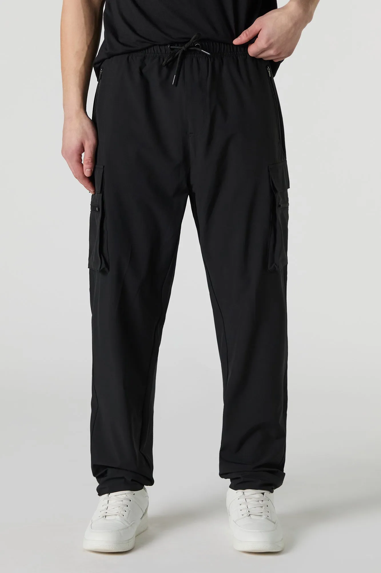 Pantalon cargo extensible à 4 sens avec taille coulissante Active sold by Urban Planet product image thumbnail 4