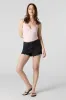 Black Wash Distressed Vintage Denim Short sold by Urban Planet