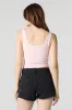 Black Wash Distressed Vintage Denim Short sold by Urban Planet