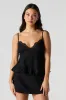 Minijupe-short en mélange de lin sold by Urban Planet