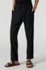 Linen-Blend Drawstring Pant sold by Urban Planet