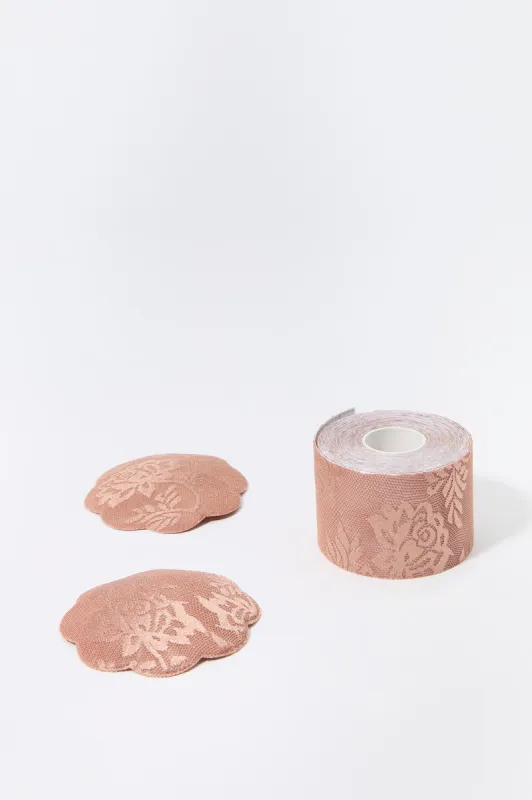 Cache-mamelons en forme de fleurs et ruban adhésif sold by Urban Planet