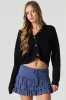 Ruffle Tiered Mini Skort sold by Urban Planet