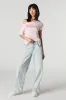 Graphic Off Shoulder T-Shirt sold by Urban Planet