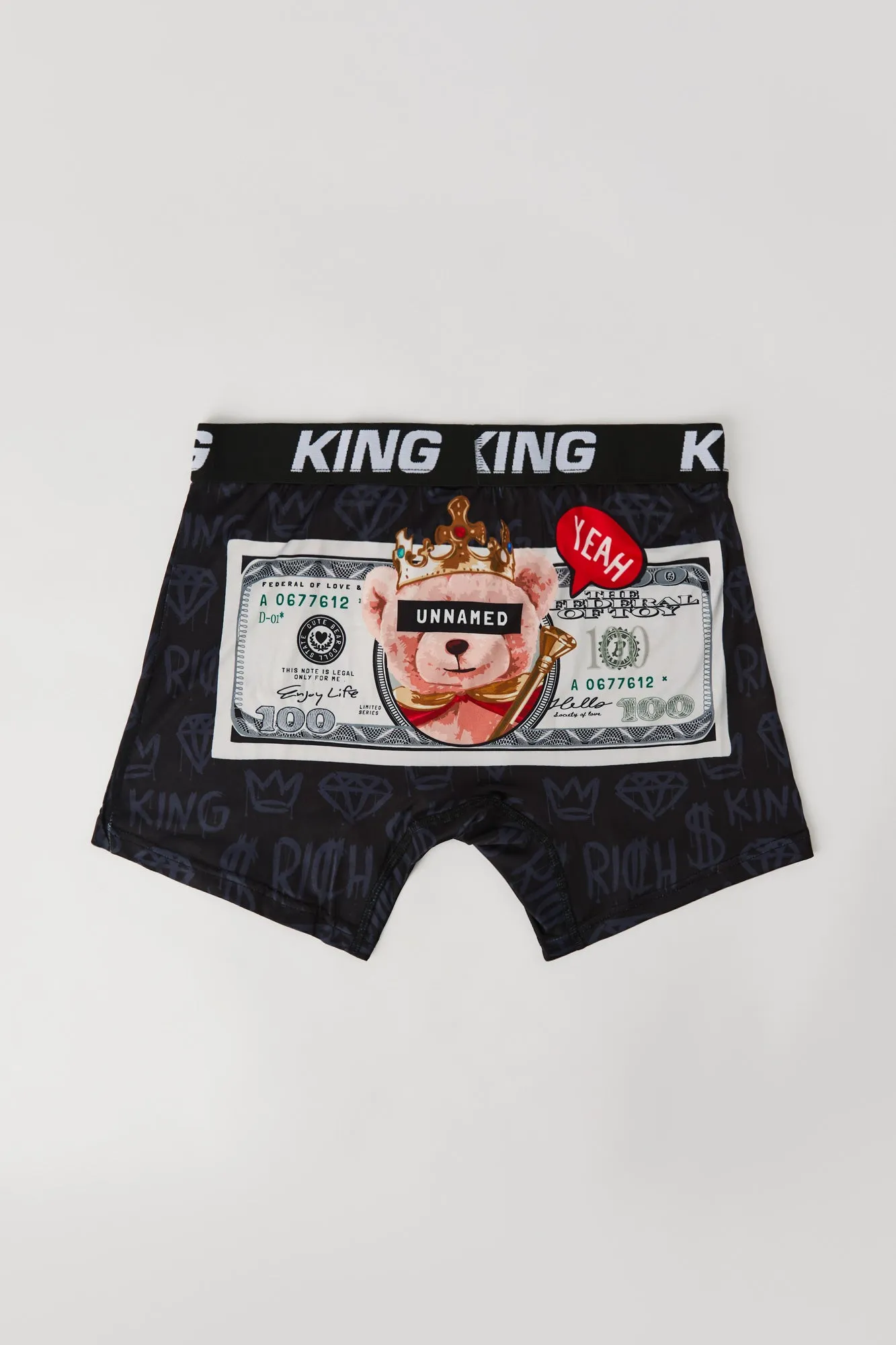 Caleçon à imprimé King Money sold by Urban Planet product image thumbnail 2