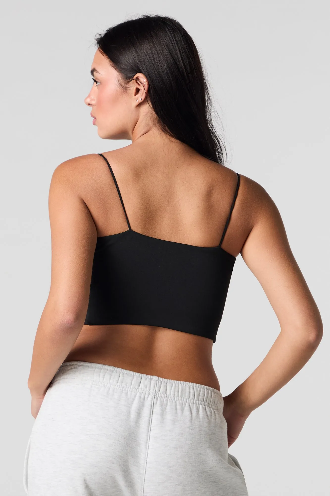 Camisole profilée courte à fines bretelles sold by Urban Planet product image thumbnail 5